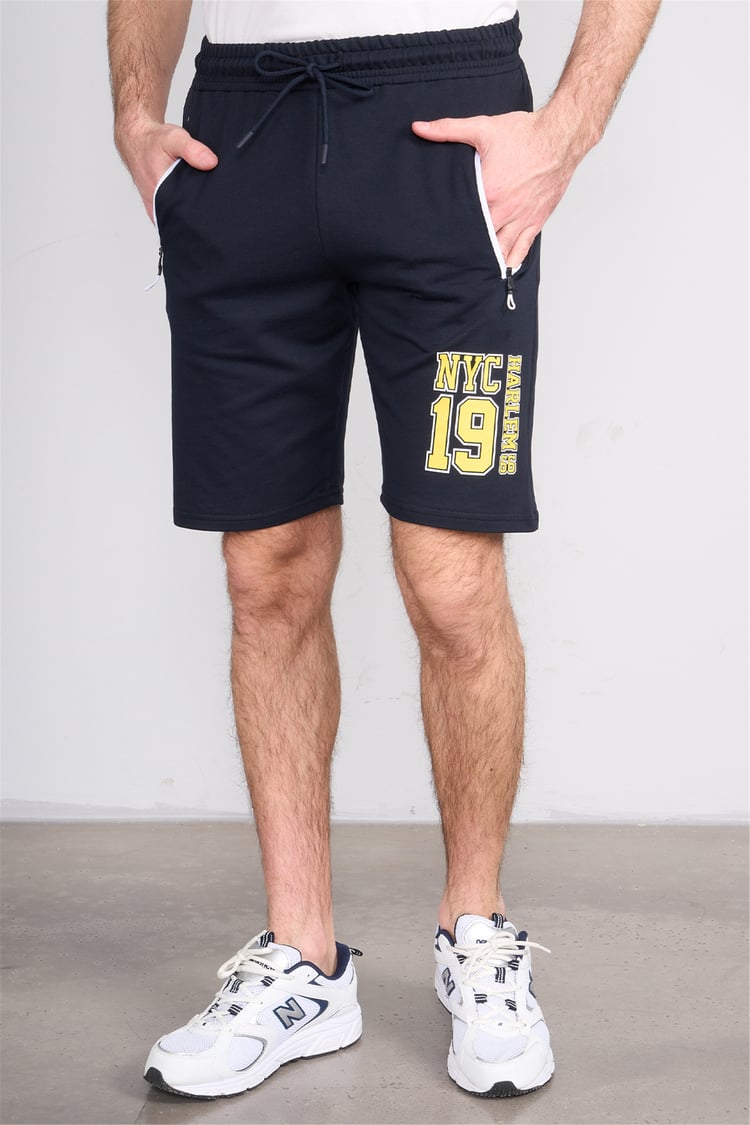 C.K Y26 1118 Mnt Lacivert Erkek Licrasız 2 İplik Short