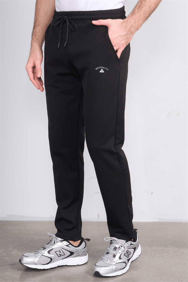 C.K Y26 1469 Mnt Siyah Erkek Double Face Eşofman Alt