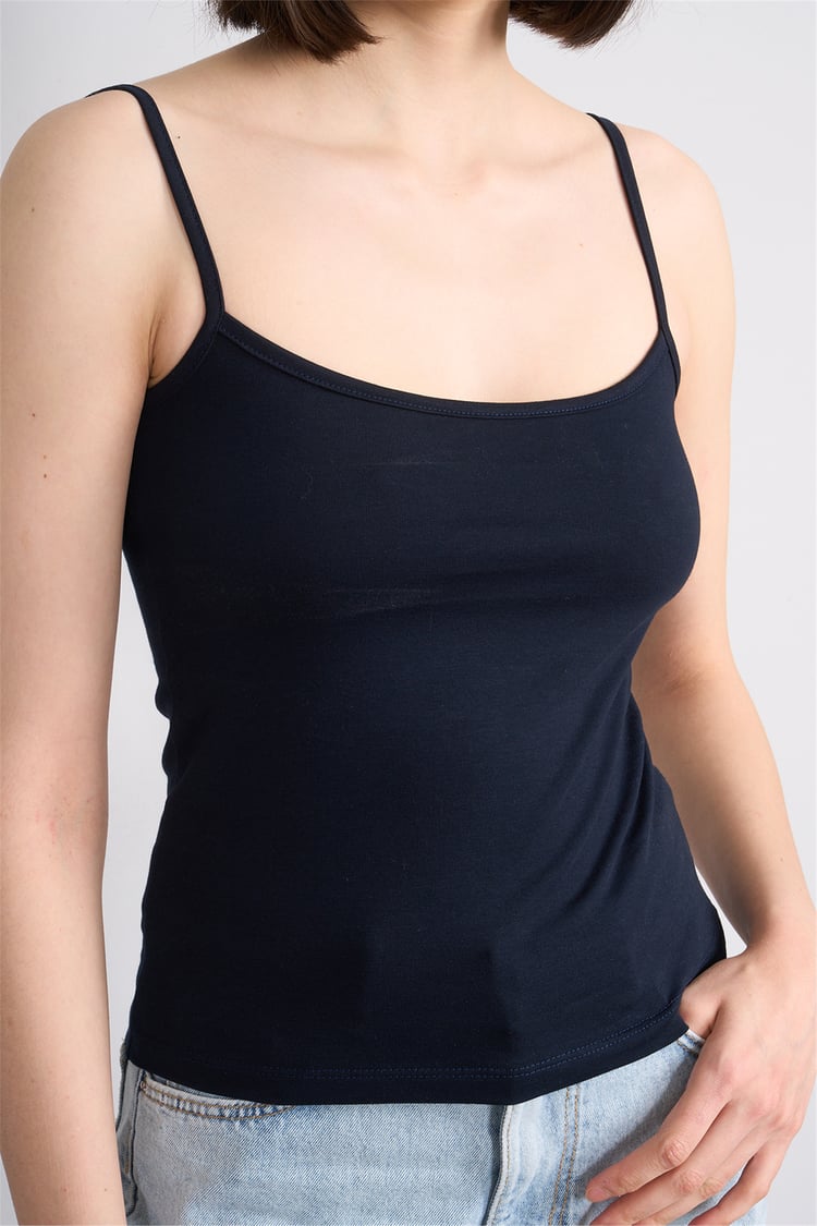 C.K Y26 8516 Fithit Byn Askılı Penye Atlet Laci