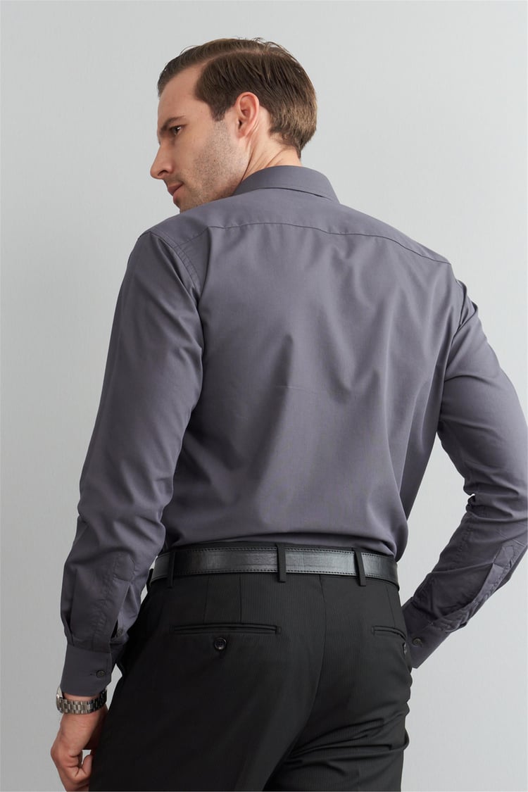 C.K G071 Mnt Erk Uzun Kol Gömlek Füme 4-6