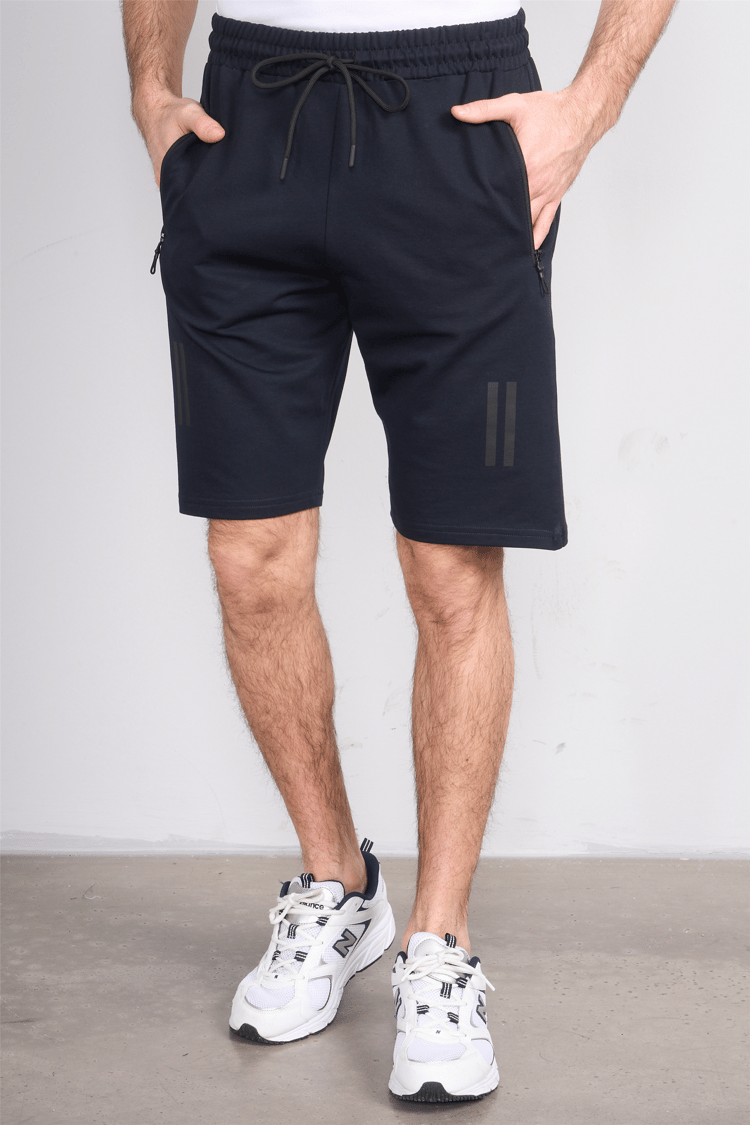 C.K Y26 1457 Mnt Lacivert Erkek Licrasız 2 İplik Short