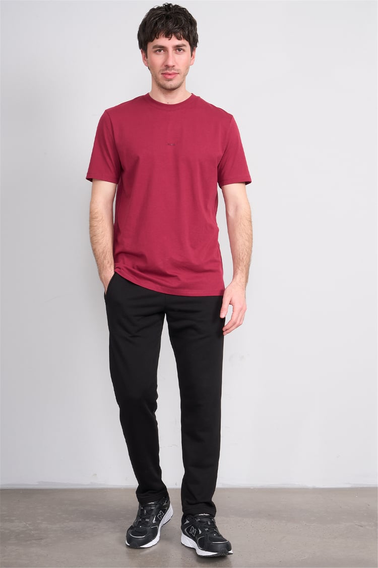 C.K Y26 7006 Mnt Siyah Erkek 3 İp Şardonsuz Eşofman Alt