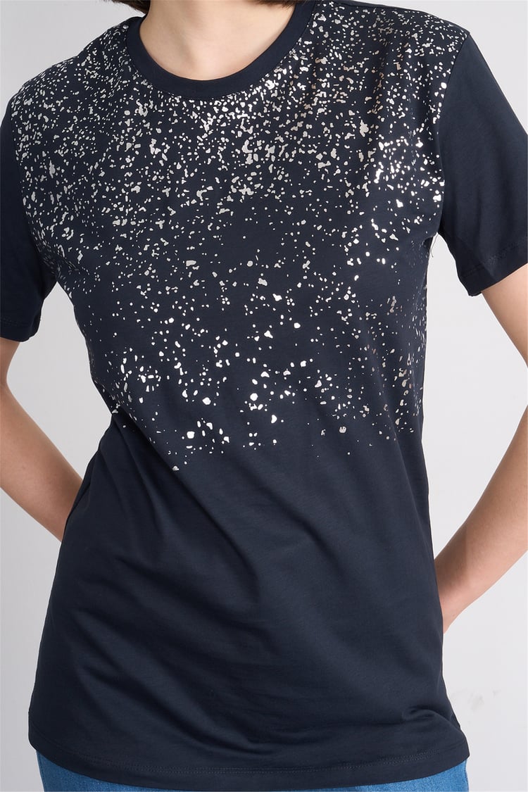 C.K Y26 8923 Fithit Byn B.Yk Regular Baskılı T-shirt Laci