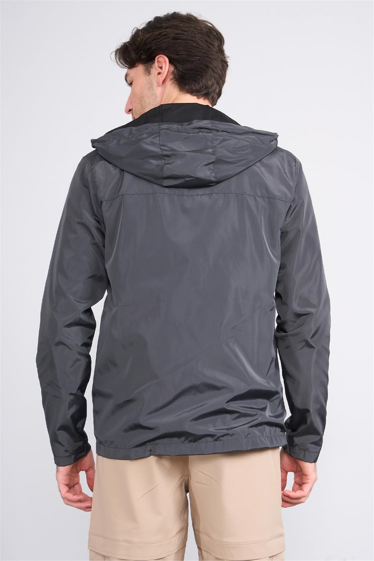 Cape Davıs 111 Sıyah Erkek Yagmurluk