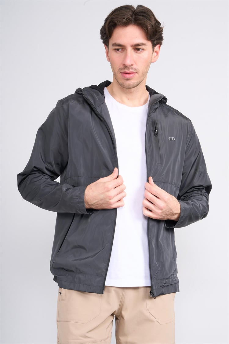 Cape Davıs 111 Sıyah Erkek Yagmurluk