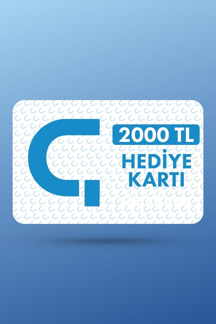 Çetinkaya 2000 TL Değerinde Hediye Kartı (Giyim ve Market Ürünlerinde Geçerli)