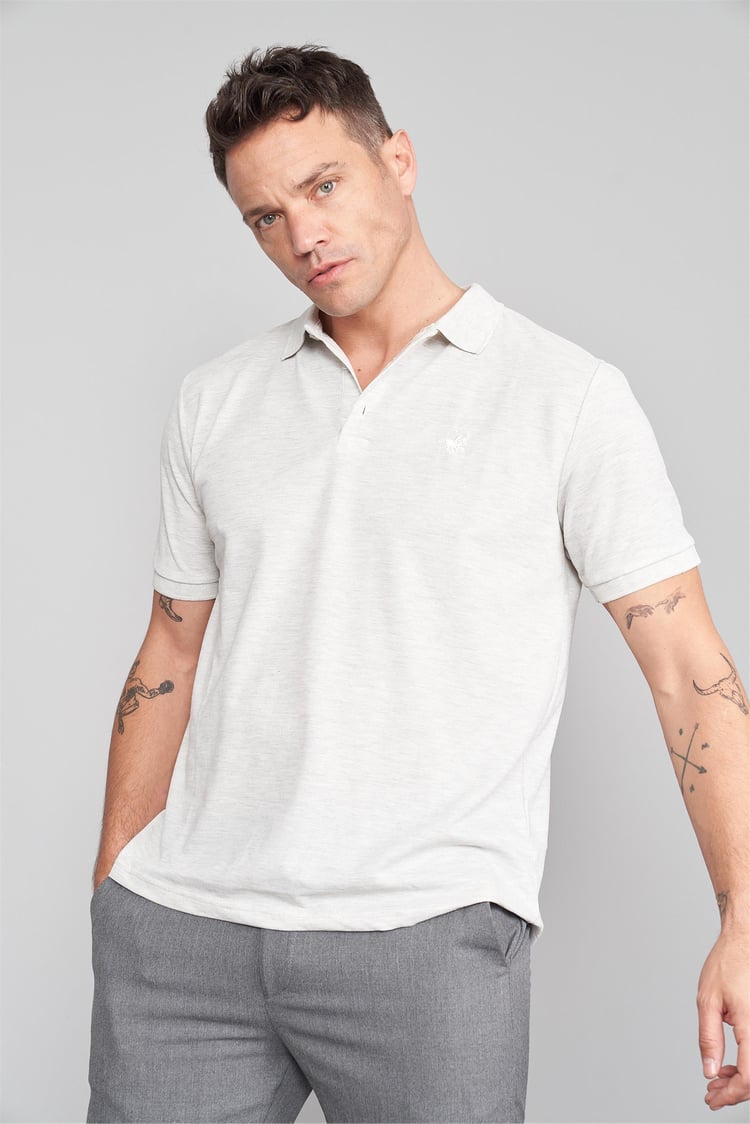 Çetinkaya 2742 Polo Yaka Pike T-Shirt Karmelanj %100 Pamuk
