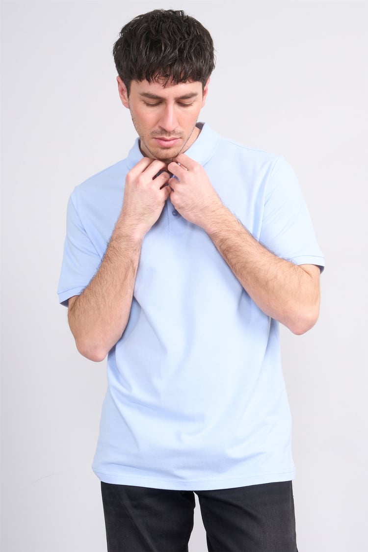 Çetinkaya Chester Polo 2742 Polo Yaka Regular Pike T-shirt Bebe Mavi
