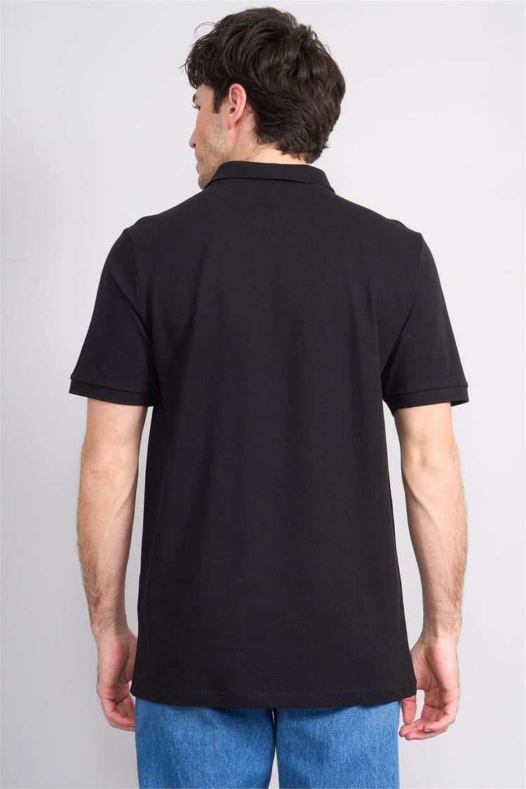 Çetinkaya Chester Polo 2742 Polo Yaka Regular Pike T-shirt Siyah