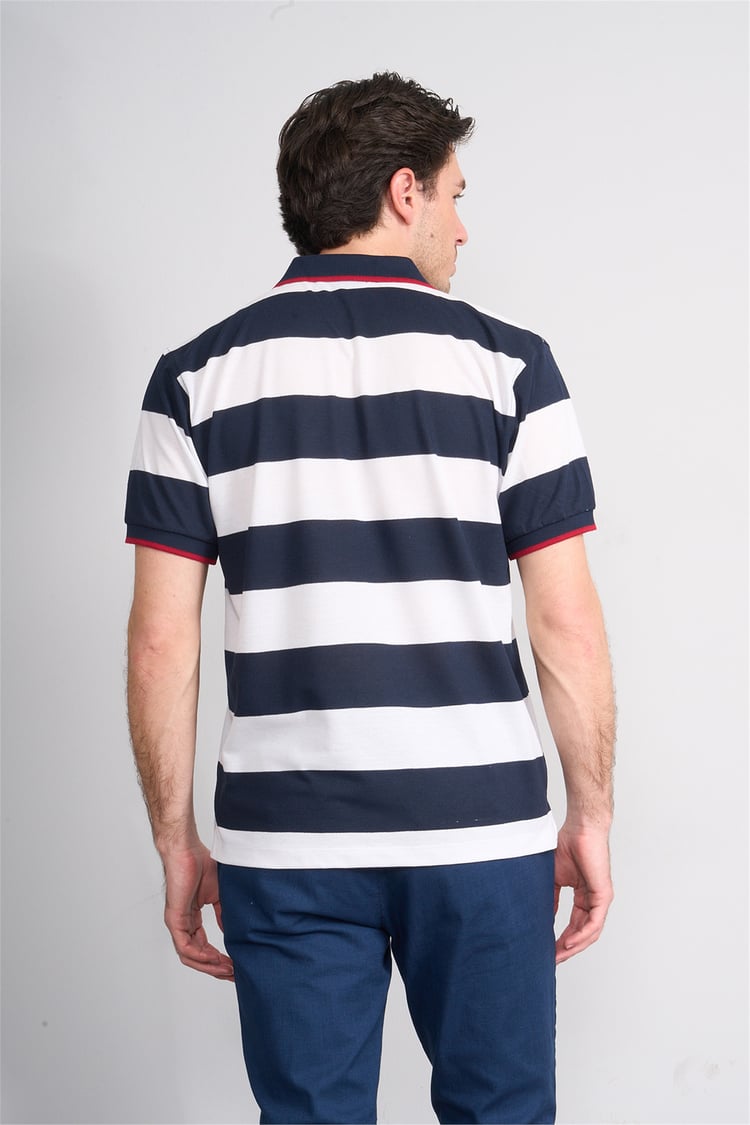 Çetinkaya Chester Polo 4111 Polo Yaka Regular Pike T-shirt Lacivert