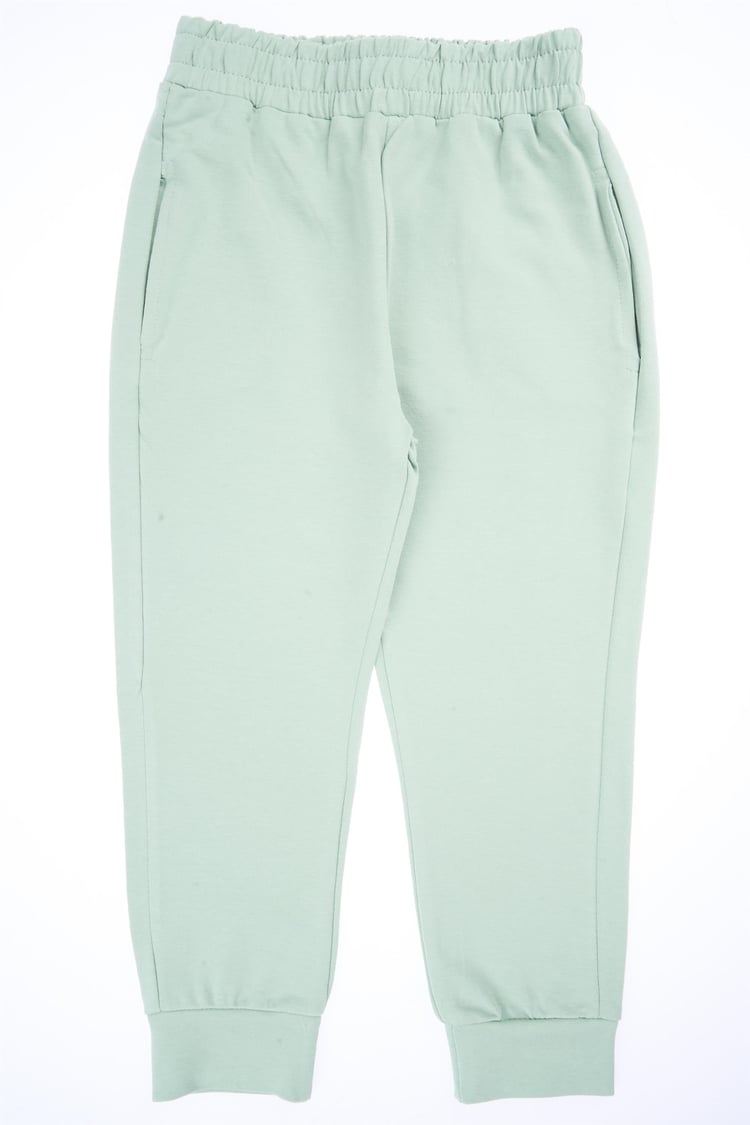 Çetinkaya Fitclub 33408 Erkek Çocuk 2 İplik Eşofman Alt Soft Haki 4-12 Yaş
