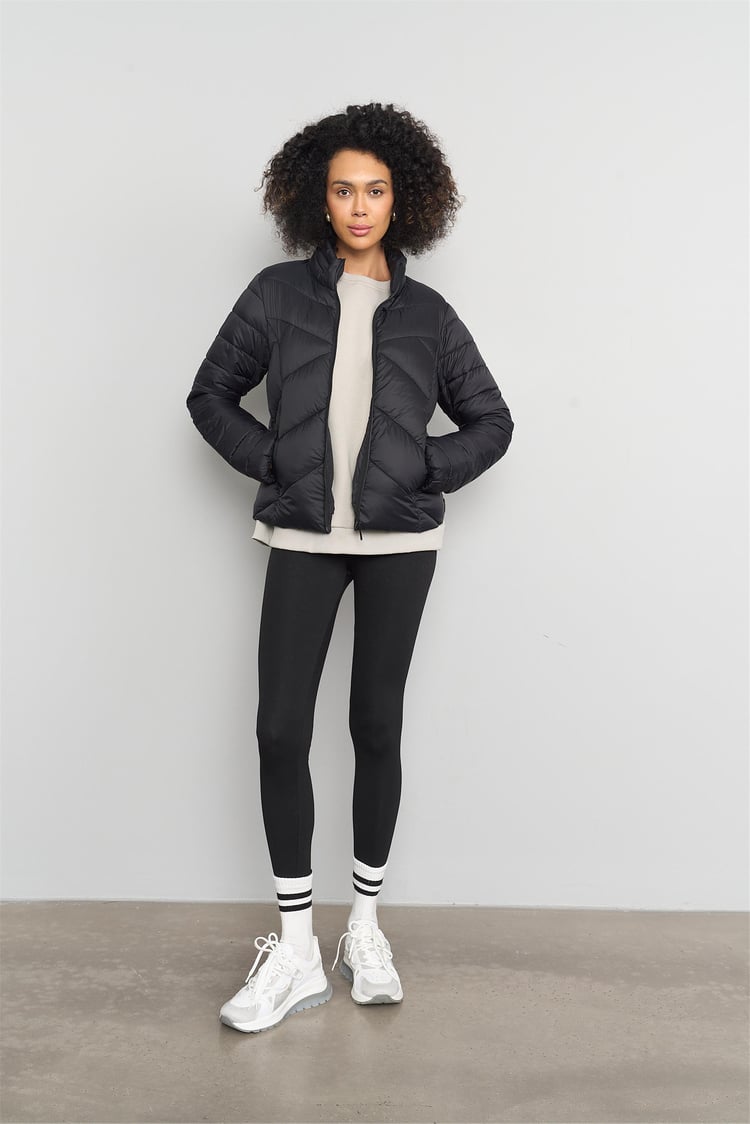 Çetinkaya Fithit 8128 Kadın Bisiklet Yaka 3 İplik Şardonlu Basic Sweatshirt Vizon