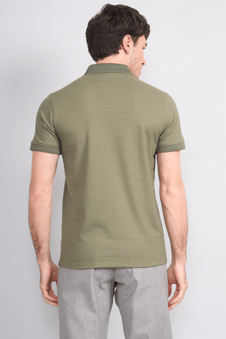 Çetinkaya Mentality 4549 Polo Yaka Regular Modelli T-shirt Haki