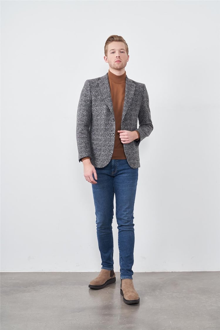 Cetinkaya mentality 4803 erkek yunter slimfit ceket