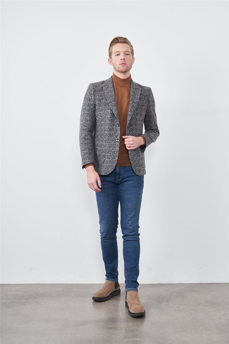 Cetinkaya mentality 4803 erkek yunter slimfit ceket