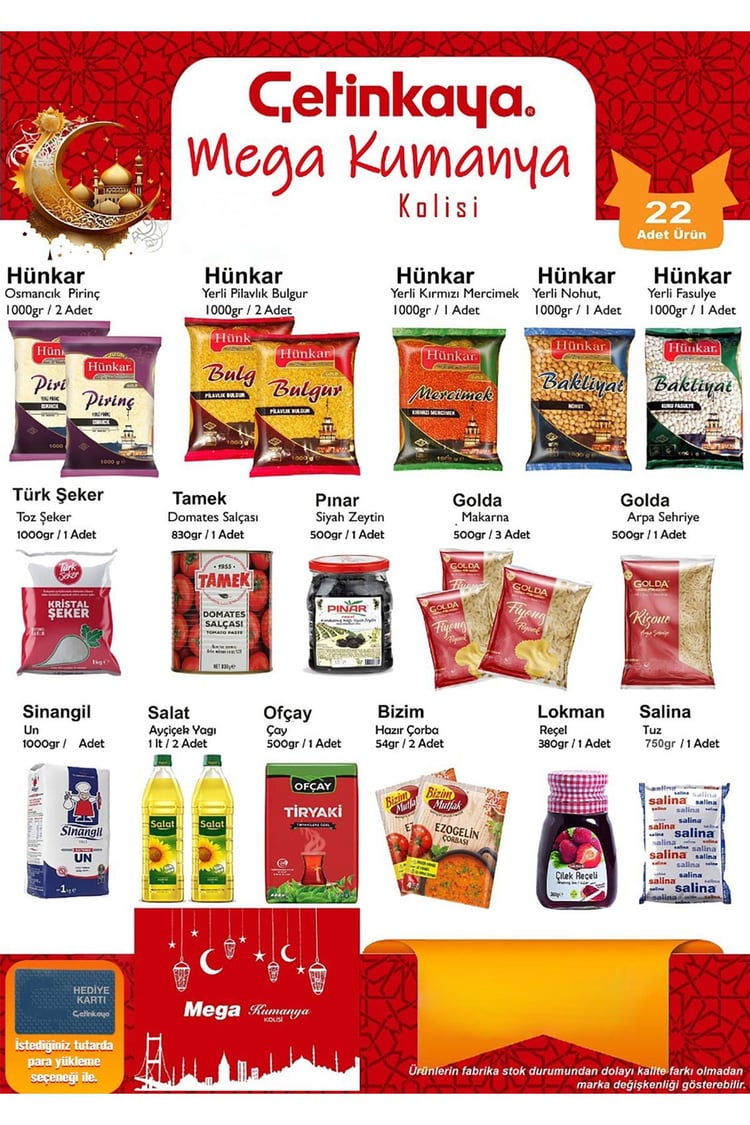 Cetınkaya Ramazan Kolısı Mega