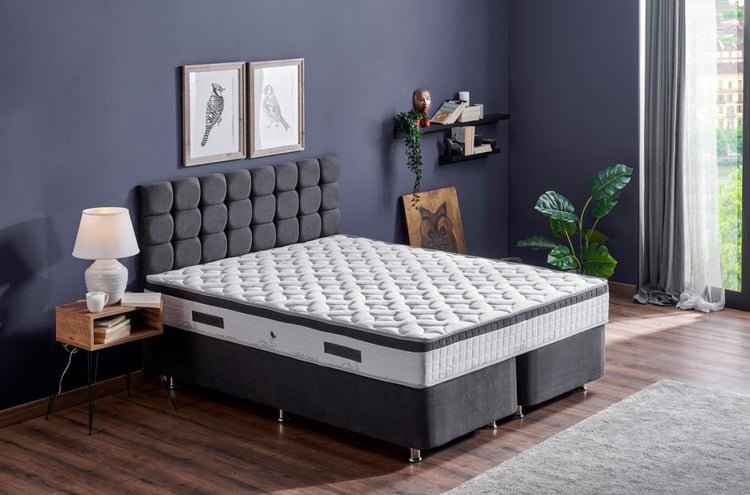 Çift Kişilik Full Ortopedik Sert Yatak 150x200 Aloe Vera Yatak 