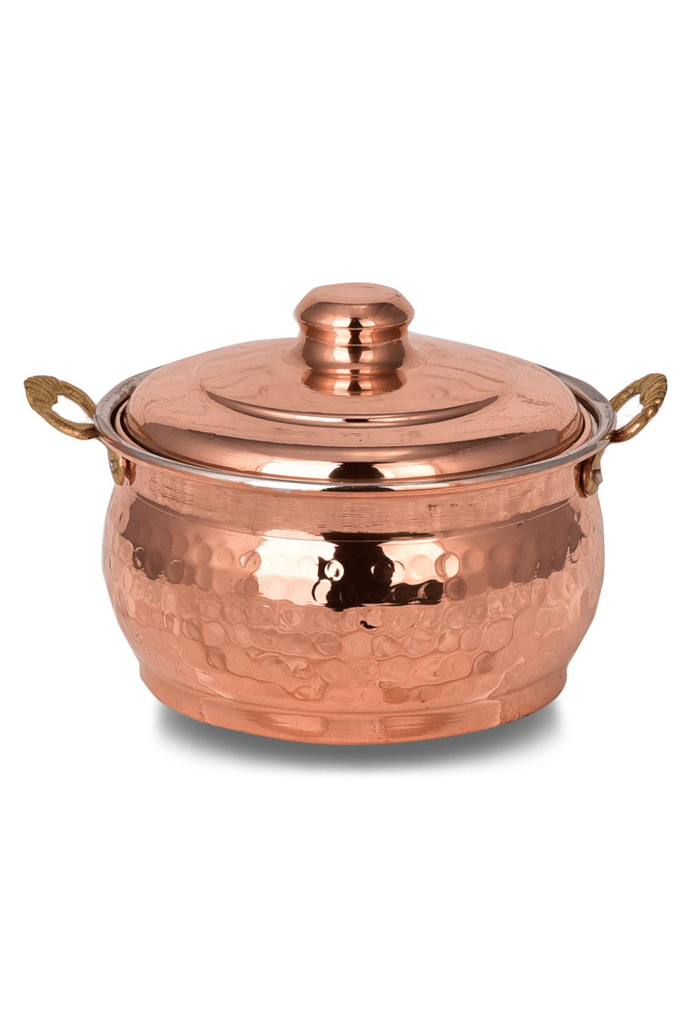 Cobper Premium Collection Bakır Mini Güveç 3'lü Tencere Seti