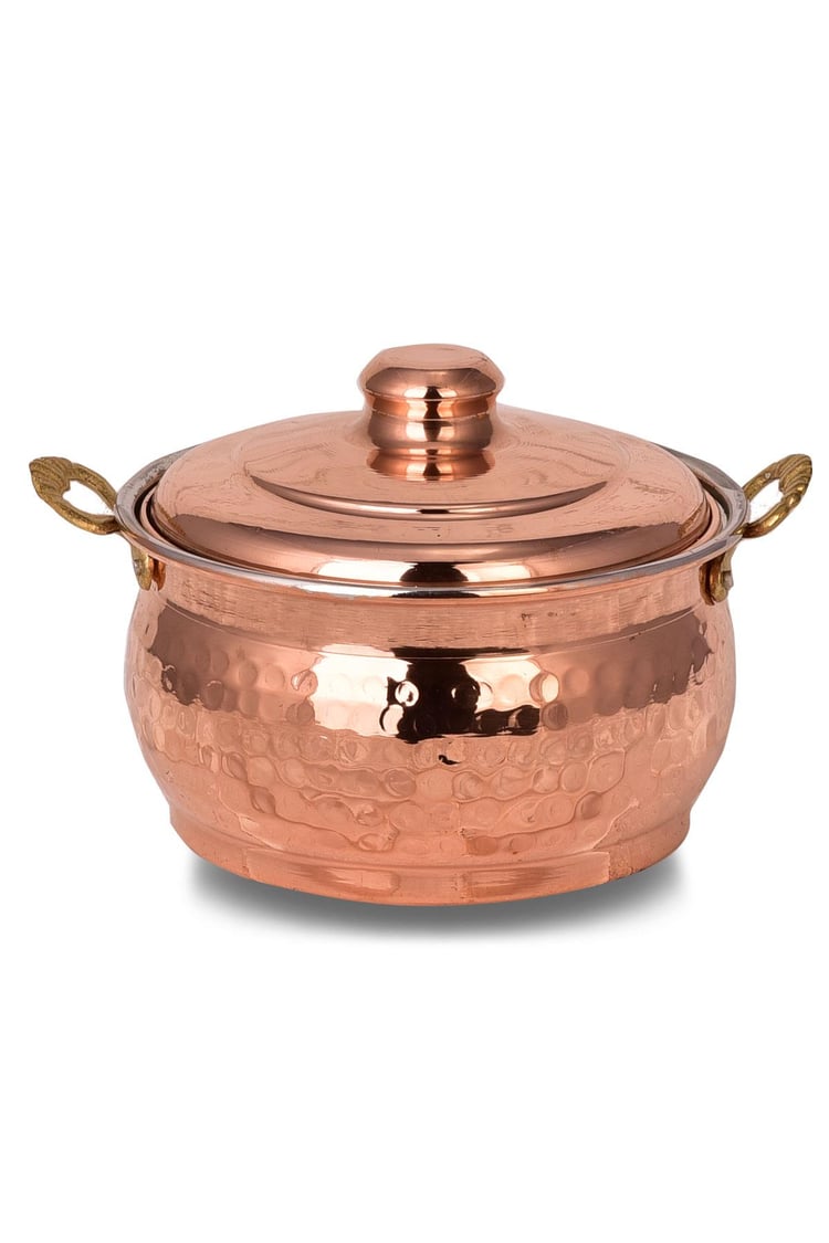 Cobper Premium Collection Boro Bakır Güveç Tencere 20cm