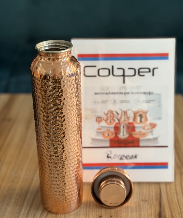 Cobper Premium Collection Coby Bakır Matara
