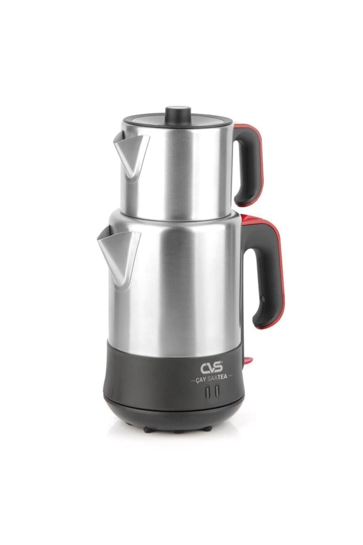CVS Dn91123 Çay Saattea Kırmızı Elektrikli Çaycı