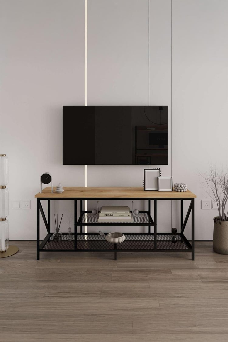 Deconode Clara Konsol Siyah-Çam DN1120SÇ