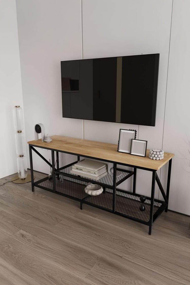 Deconode Clara Konsol Siyah-Çam DN1120SÇ