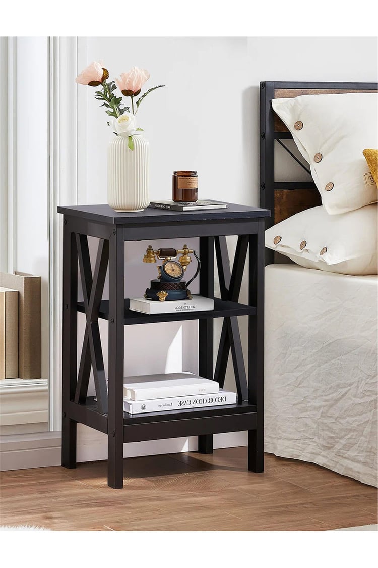 Deconode Classy Yan Sehpa Siyah DN1048S