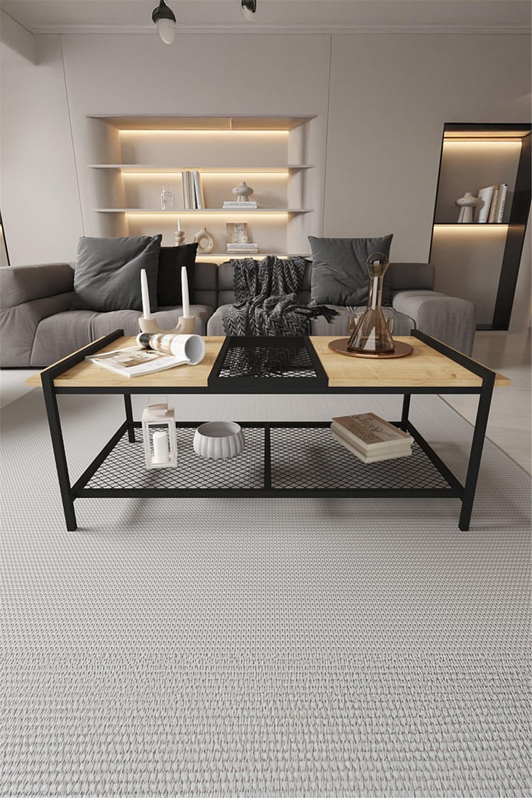 Deconode Elegance Orta Sehpa Siyah-Çam DN1042SÇ
