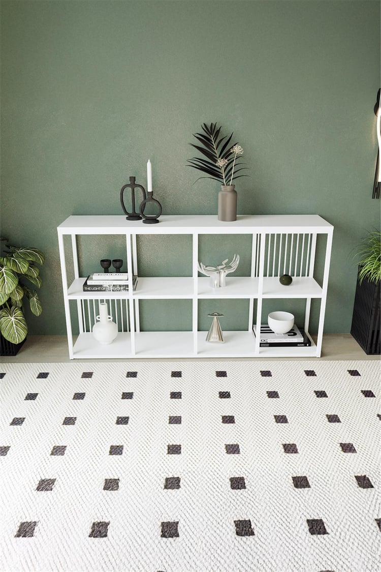 Deconode Eleganza Konsol Beyaz- Beyaz DN1076BB