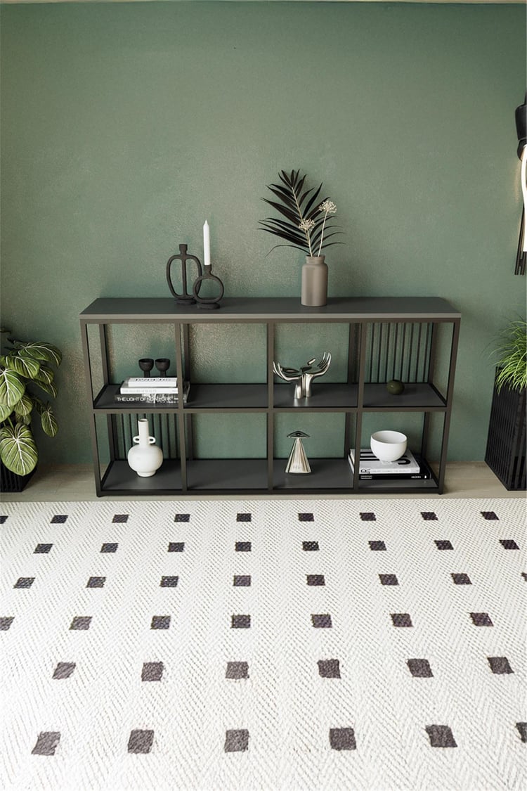 Deconode Eleganza Konsol Siyah-Antrasit DN1076SA