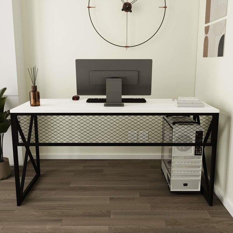 Deconode Exclusive Ofis Masası Siyah- Beyaz DN1125SB