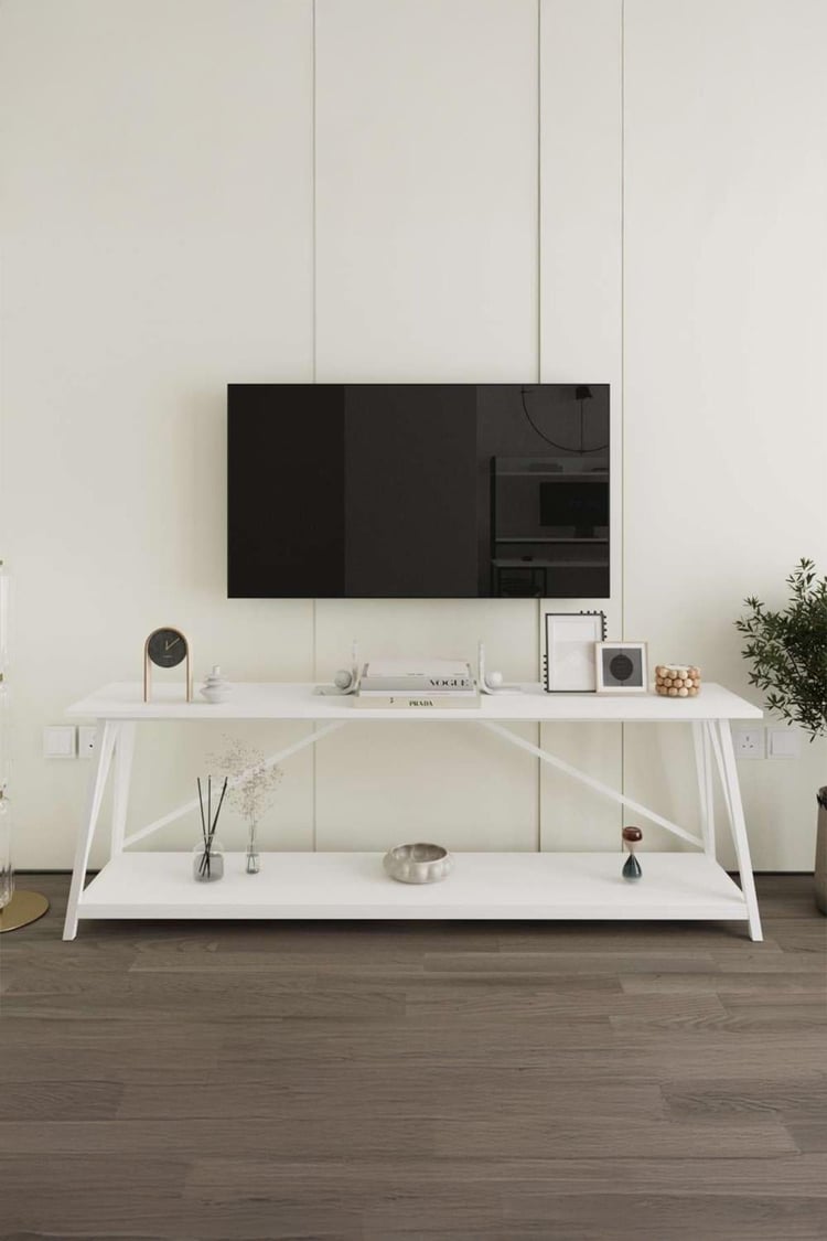 Deconode Horizon Konsol Beyaz- Beyaz DN1062BB