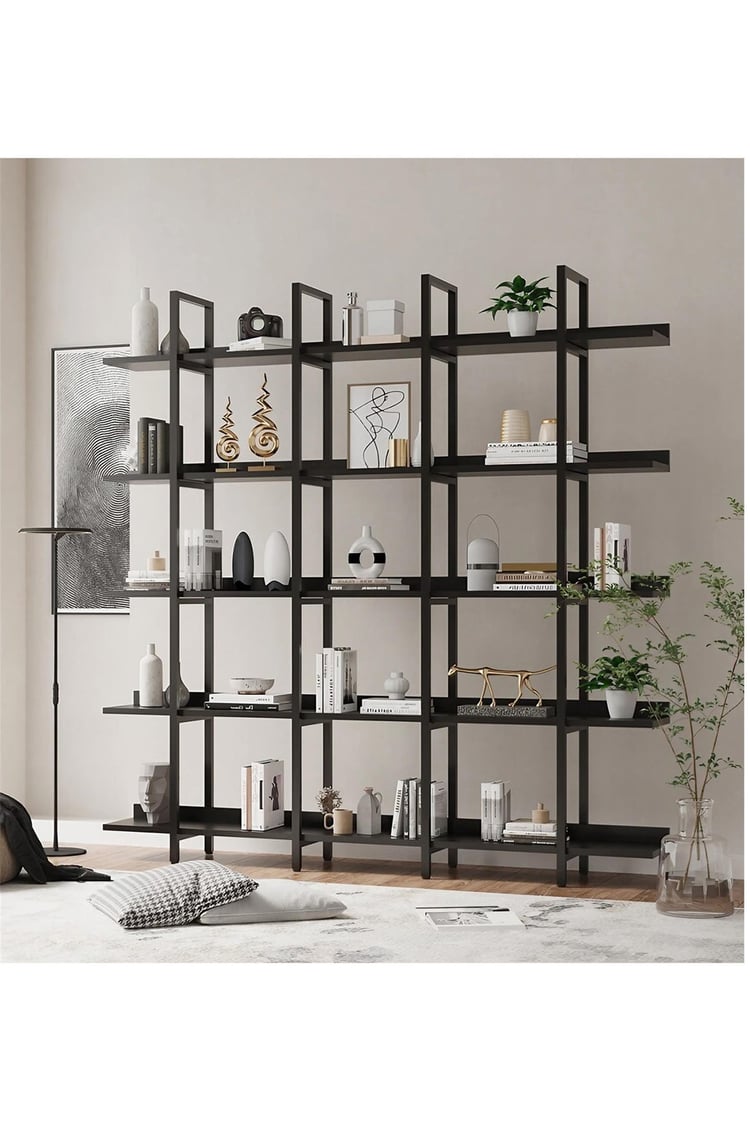 Deconode Loft Kitaplık Siyah DN1074S