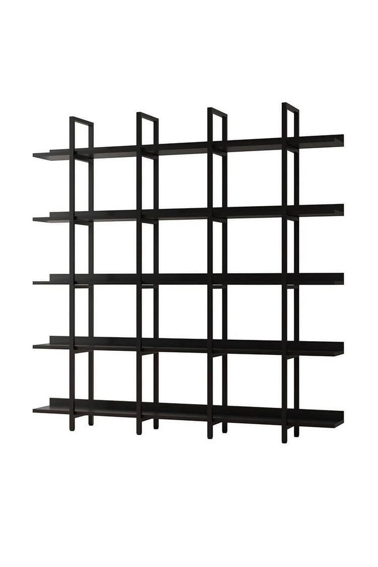 Deconode Loft Kitaplık Siyah DN1074S