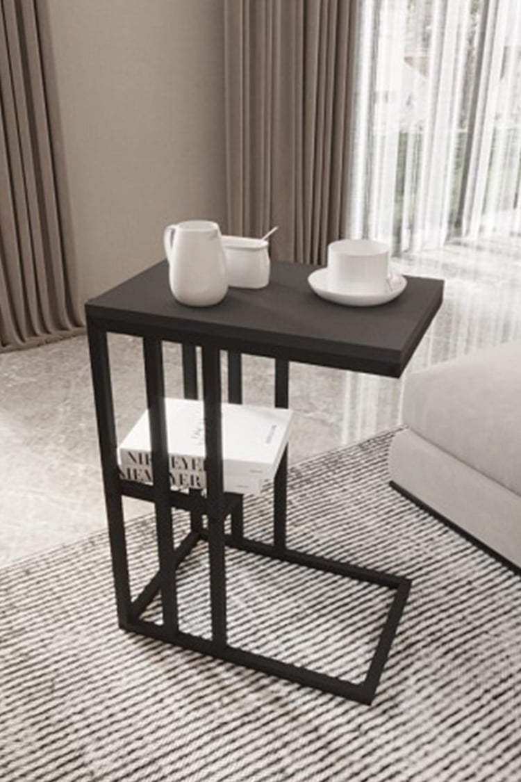 Deconode Pract Sehpa Siyah-Antrasit DN1043SA