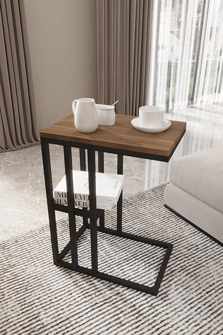 Deconode Pract Sehpa Siyah-Kahve DN1043SK