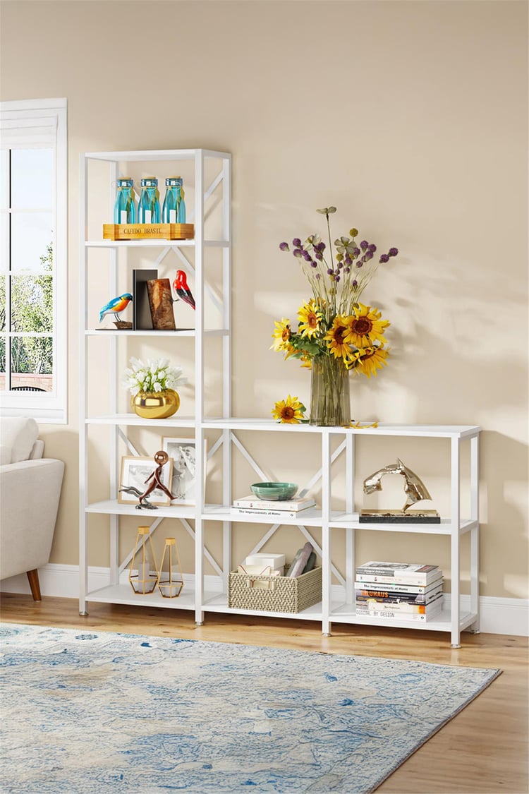 Deconode Rhapsody Etajer Kitaplık Beyaz- Beyaz DN1059BB