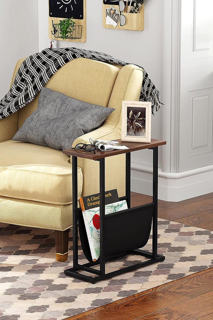 Deconode Solo Yan Sehpa Siyah-Kahverengi  DN1058SK