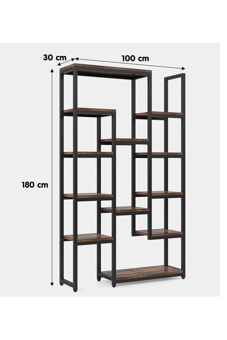 Deconode Zen Kitaplık Kahverengi DN1075K