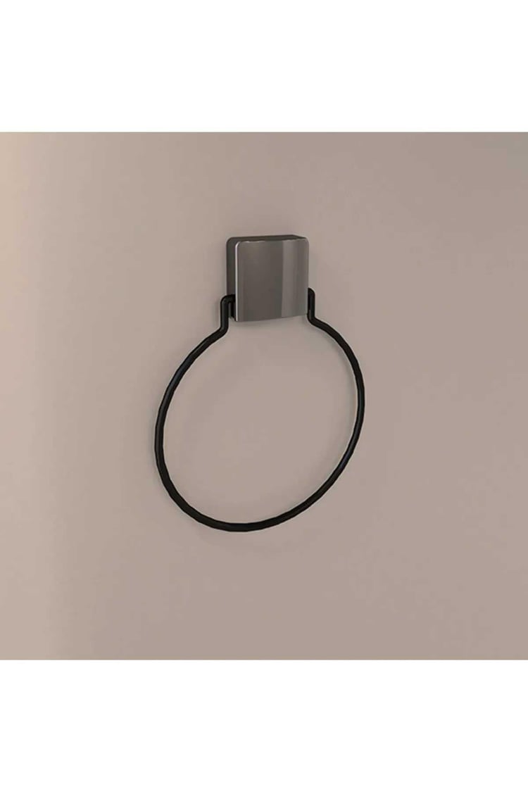 DECOREV HAVLULUK DC-5059 SİYAH YUVARLAK