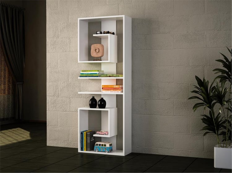 Dekorister Capy Kitaplık Beyaz