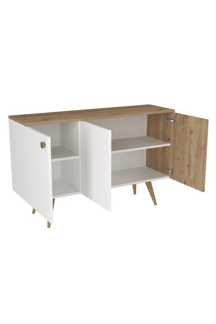 Dekorister Geo Konsol Beyaz - Sepet