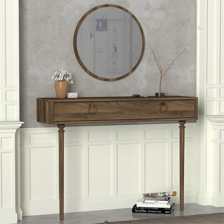 Dekorister Goldy Aynalı Dresuar Ceviz