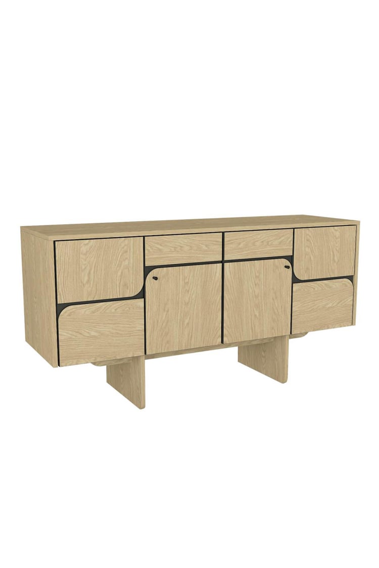 Dekorister Lava Konsol Rota - Antrasit 150cm