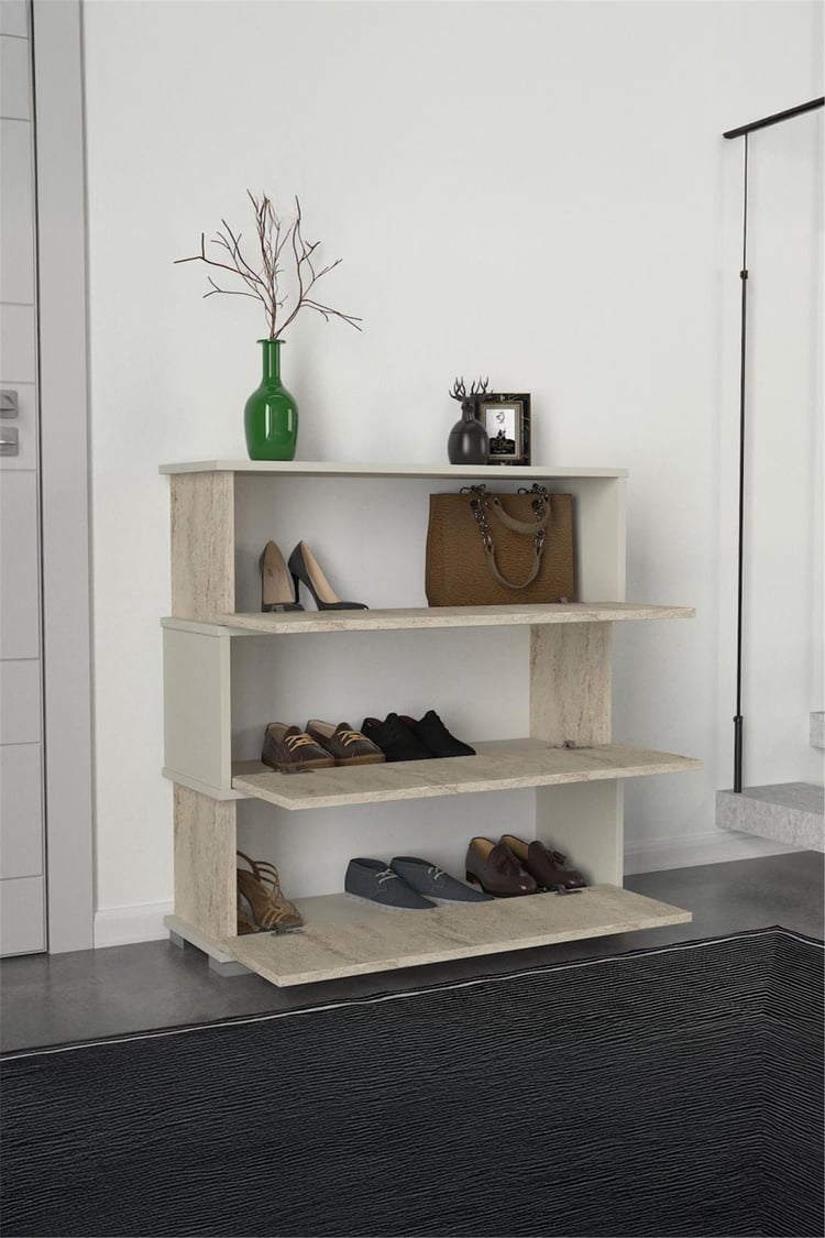 Dekorister Napolyon Ayakkabılık Kumtaşı - Traverten