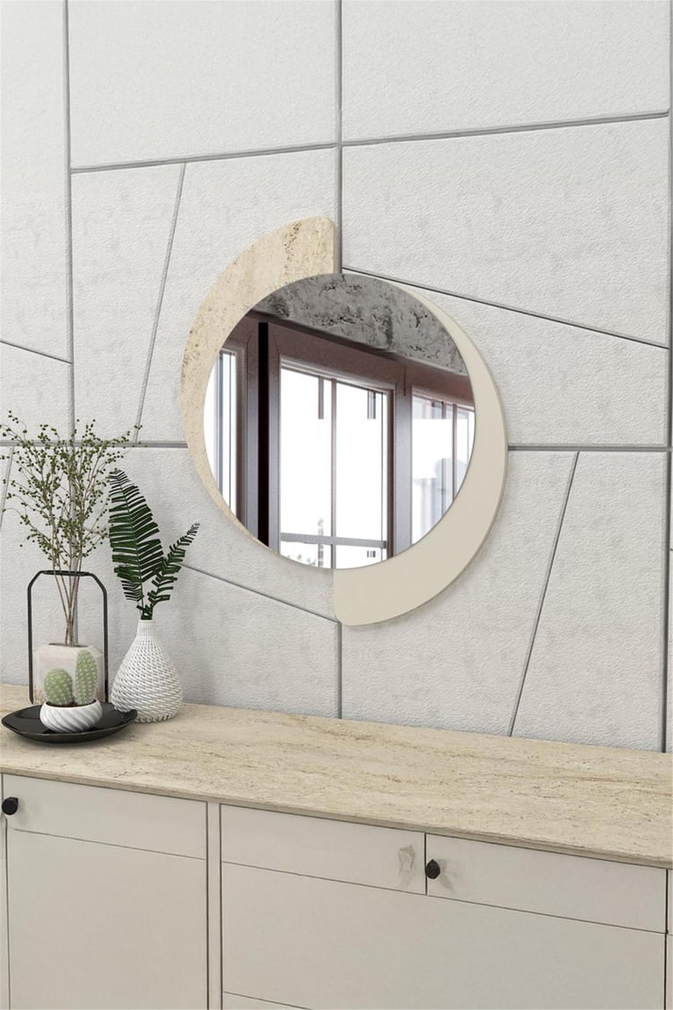 Dekorister Sevilla Ayna Kumtaşı - Traverten