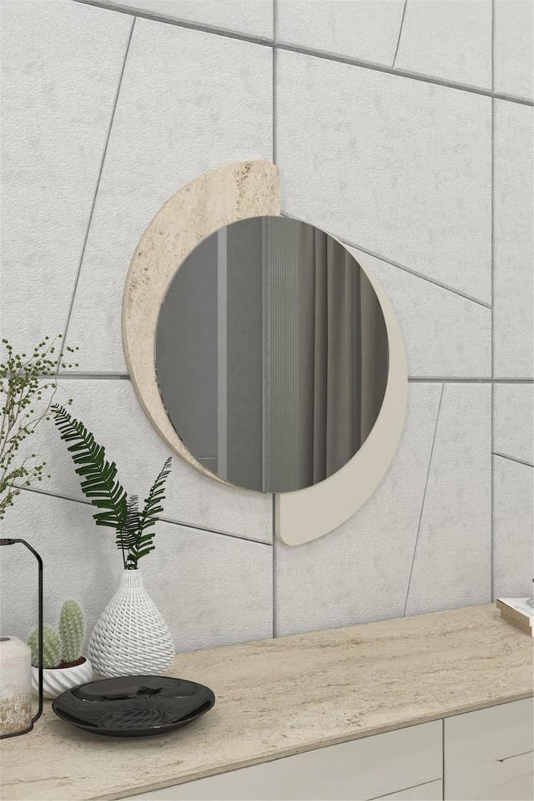 Dekorister Sevilla Ayna Kumtaşı - Traverten