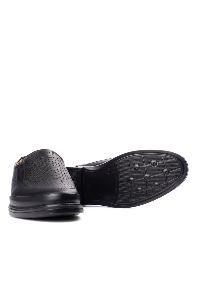 Dikicier 780 Siyah Lazer Erkek Comfort Ayakkabı