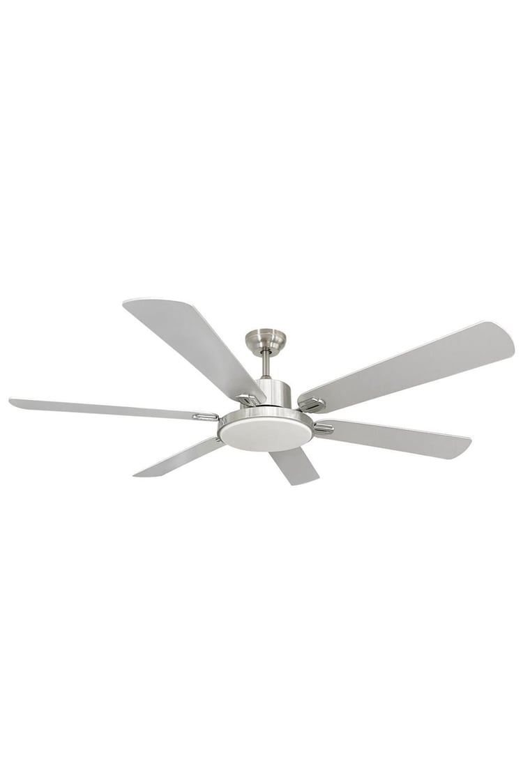 DLC Grecale Led Tavan Vantilatörü Mat Krom 148 Cm (DCF-W52937)